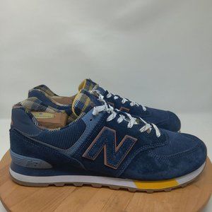 New Balance 574- Mens- Size 11- Blue- [ML574HMK]- Lace Up- Running Shoes